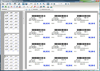 impression des codes à barres avec Gestmag